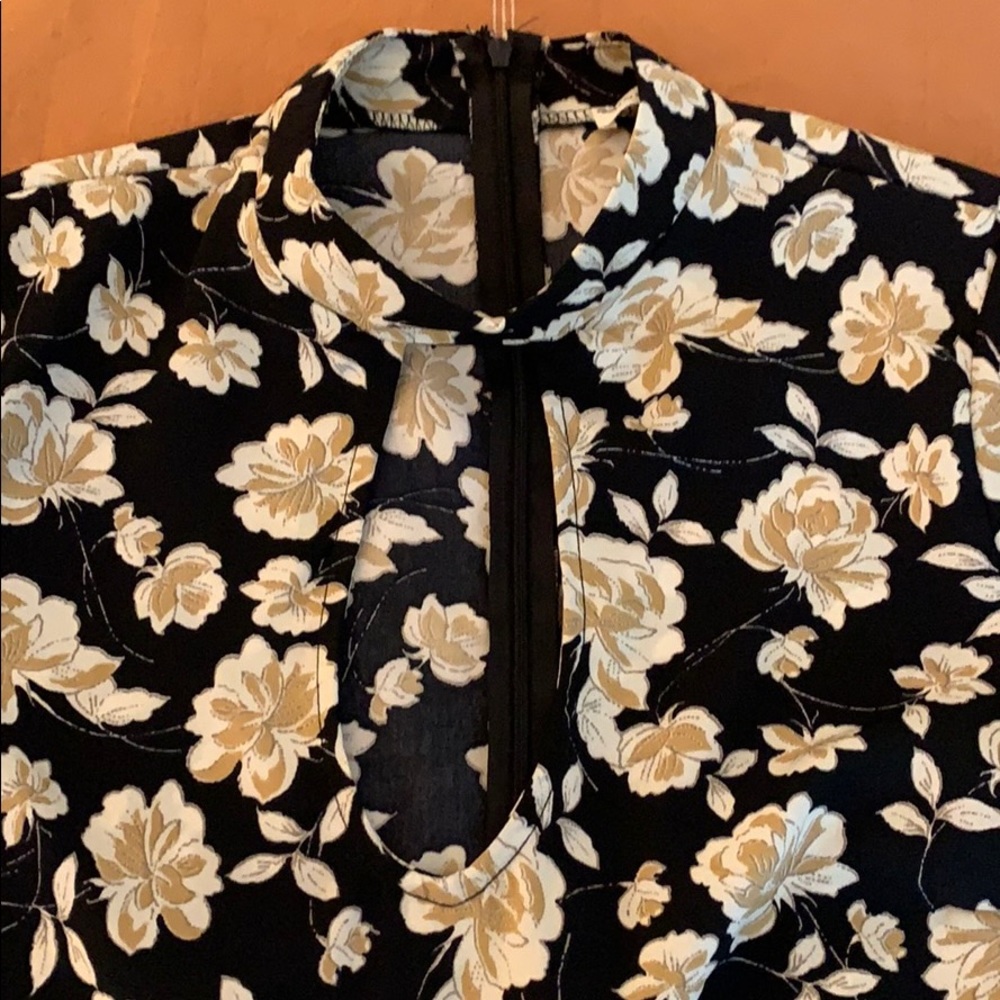 Floral mini dress